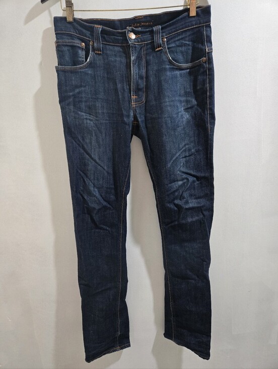 Nudie Jeans Other - nudie jeans | thin finn | organic dry | Blue Denim Jeans |  early 2000s